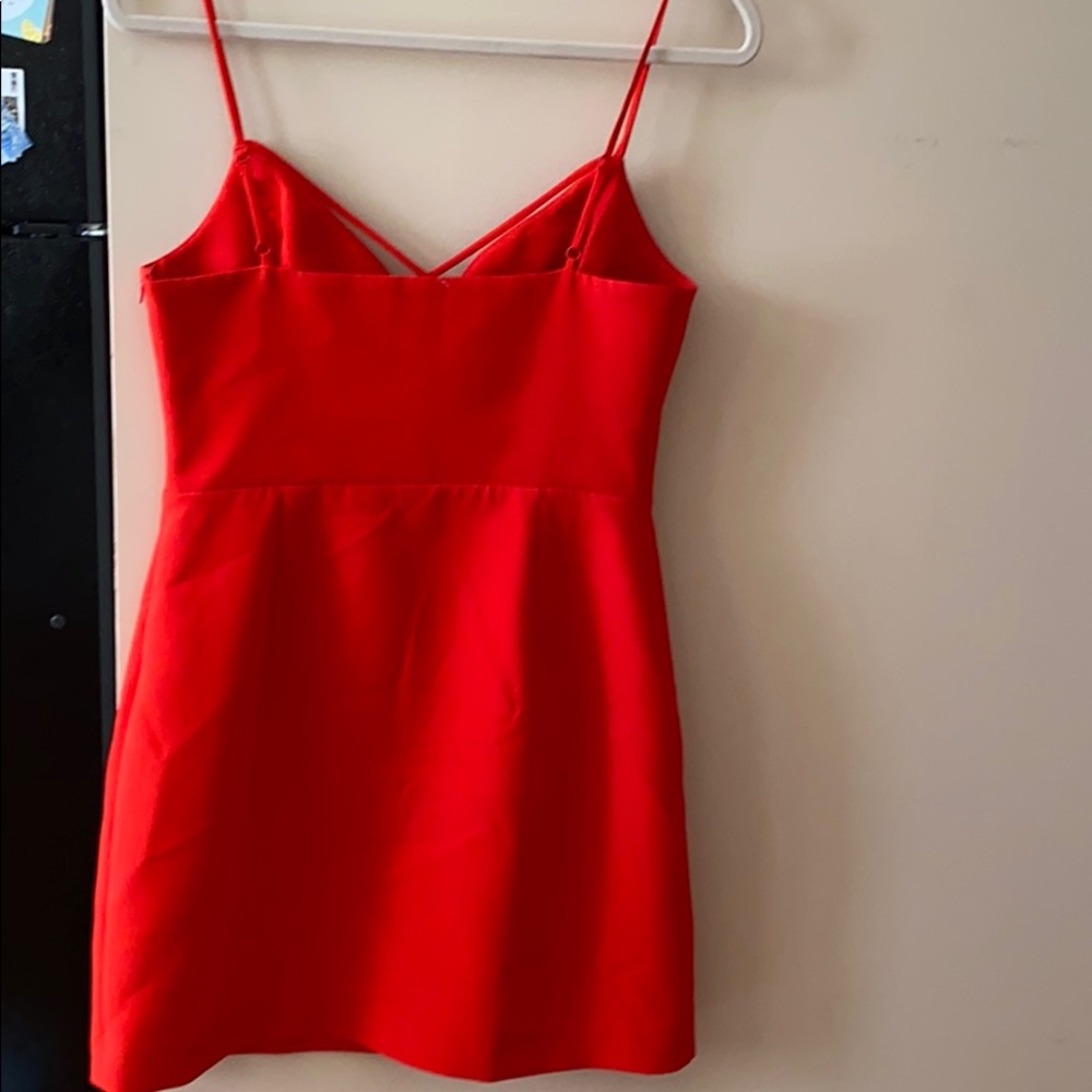 Chic Red Dress - Picture 4 of 5